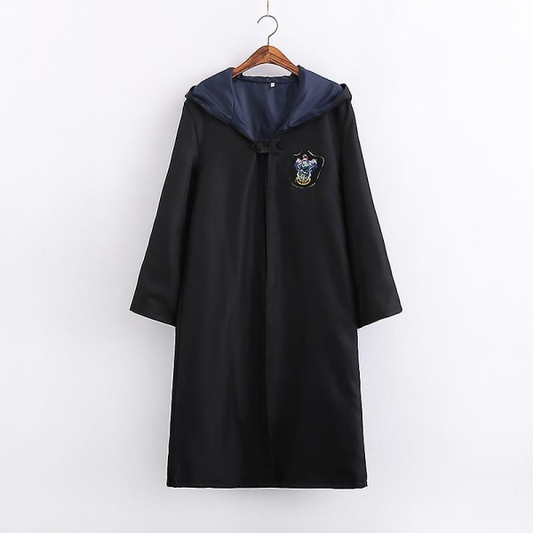 2023 Magisk Mantel Kappa Robe Hermione Granger Rollspelsdräkt Klänning Halloween Porter Lekar Gryffindor Högtidsfest dark blue kids 145