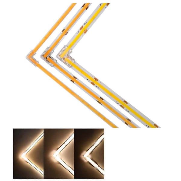 LED Lys Strip Stik Retvinkel Stik 5mm