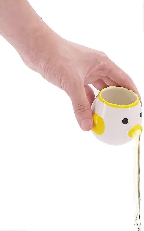 Äggseparator Köksredskap Äggseparator Bageritillbehör (Gul+Rosa)
