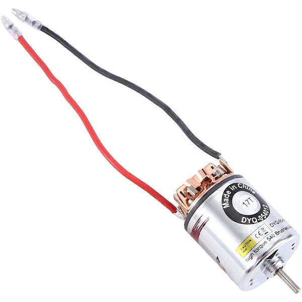 540 Harjamoottori 17T & 320A ESC Harjamoottorin Nopeudensäädin 2A BEC:llä 1/10 RC Off-Road Ra:lle