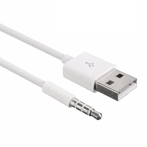 USB-oplader datasynkroniseringskabel til 3. 4. iPod bedste shuffle 5. W3Z6 D2