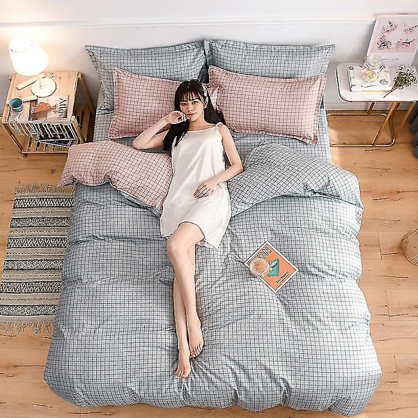 Kasvikashmir Söpö Paksu Neliosainen Pukusetti Q D 1.8m four-piece set
