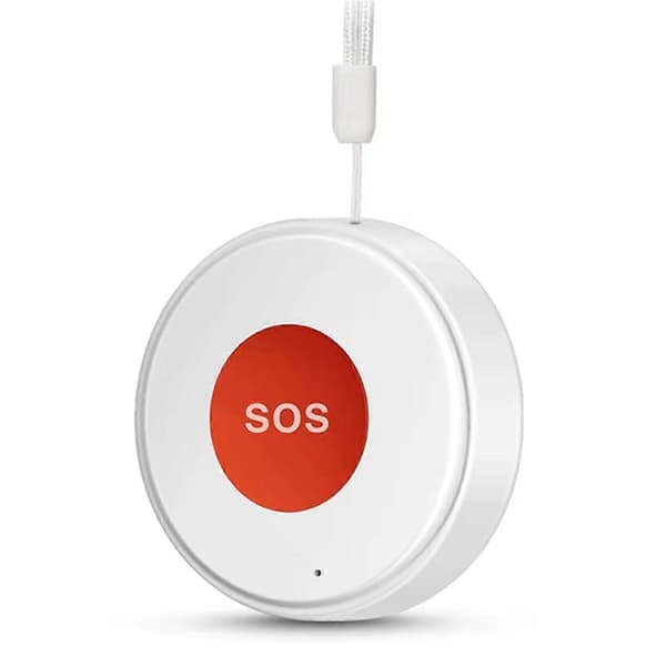 Mini Tuya WIFI Eldre SOS Knapp Vanntett Nødpanikksensor