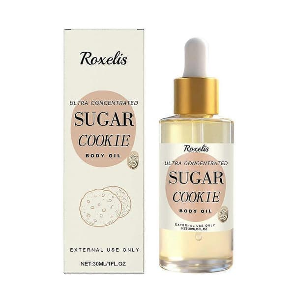 Sugar Cookie Kropsolie 30ml Duftolie til Tør Hud
