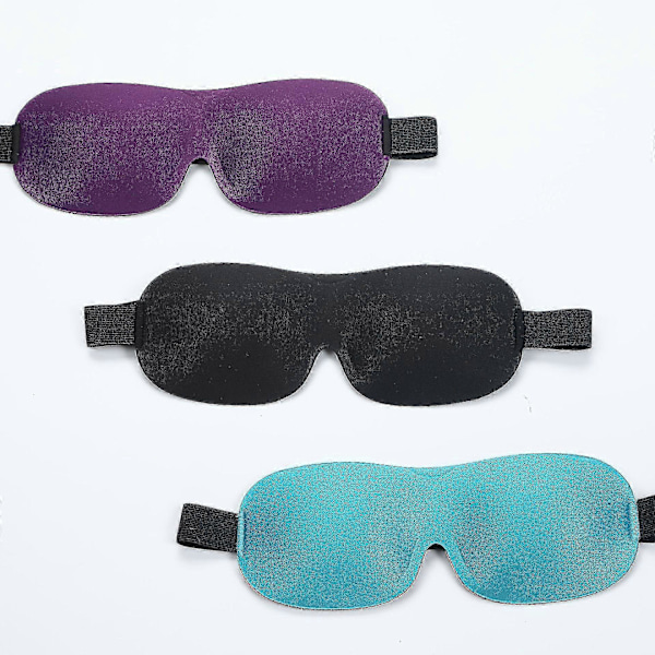 Sovmask för sidosovare, 100% mörkläggning 3D, 3-pack