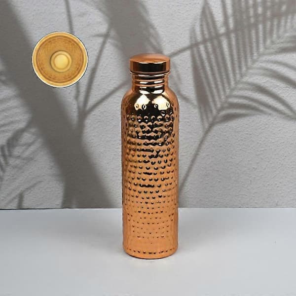 Kopparflaska 800ml), Hamrad Kopparvattenflaska B