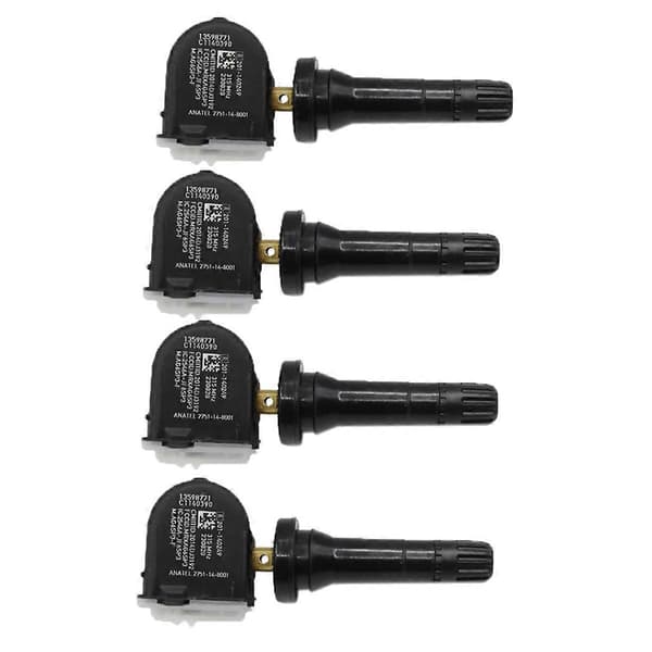 4stk Bil TPMS Sensor Däcktryckssensor Övervakningssystem 13598771 13516164 för