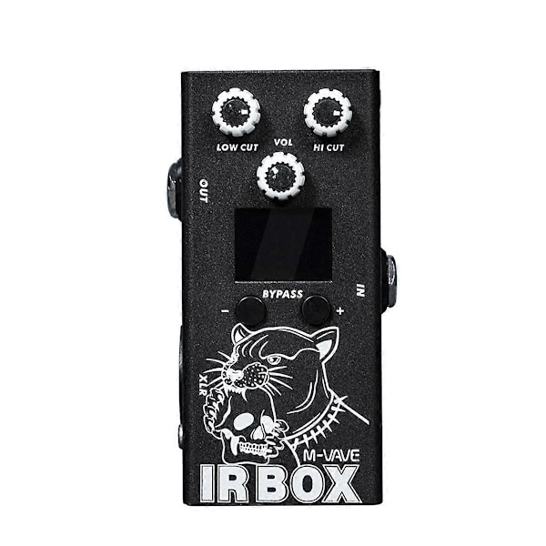 IR-BOX Gitarr Bas Effekter 32 Förinställda Alternativ Tillgängliga Telefon App Inställningar 9-Segments EQ, Som Individ