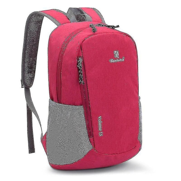 15l Ulkoilu Pyöräilyreppu Kokoontaitettava Pyöräreppu Matkailu Reppu Vuorikiipeilyreppu Jd4 Rose Red