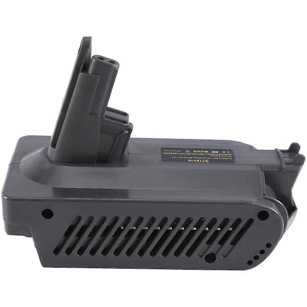 Akkuadapteri 18V Li-Ion akulle, muuntaa V10-imurille MT18V10