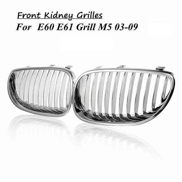 Främre Stötfångare Krom Sport Bred Njure Grill För- E60 E61