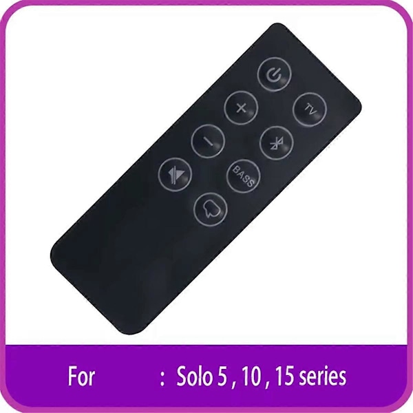 Ny fjernkontroll for Bose Solo 5 10 15 Series II TV-lydsystem