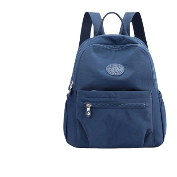 Ryggsäck för kvinnor med stor kapacitet Multifunktionell ryggsäck Lätt resväska Miniryggsäck för kvinnor Blue