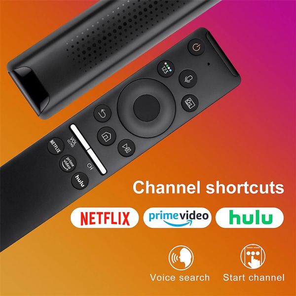 Korvaava Samsung Smart TV -kaukosäädin äänitoiminnolla, yhteensopiva Samsung Bluetooth -äänitelevision kanssa