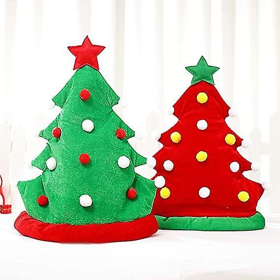 Sjove julehatte Julepynt Klovnehat Party Elf Hat til julefest