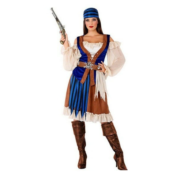 Kostume til voksne 115361 pirat M/l