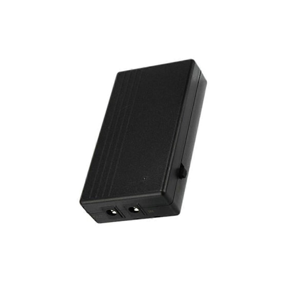12V 1A 14.8W Multipurpose Mini UPS DC Batteribackup Säkerhetsberedskap Strömförsörjning Avbrottsfri Strömförsörjning