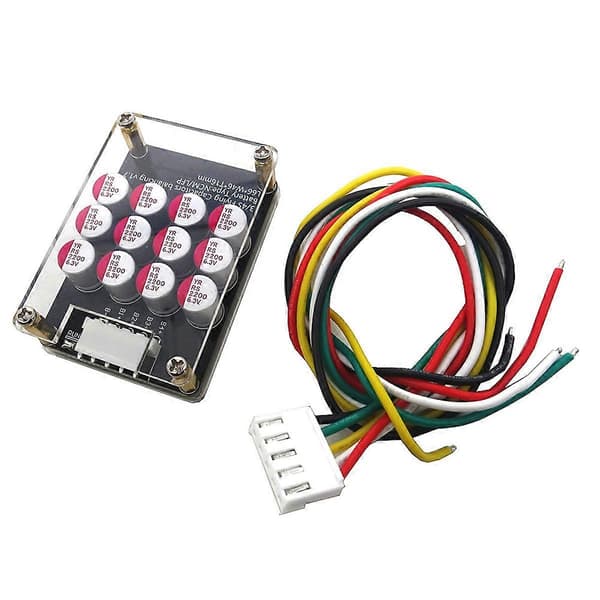 4S 5A Cluster Equalizer Aktiv BMS Board Lithium Batteri Lifepo4 Batteri Equalizer Kondensator (med