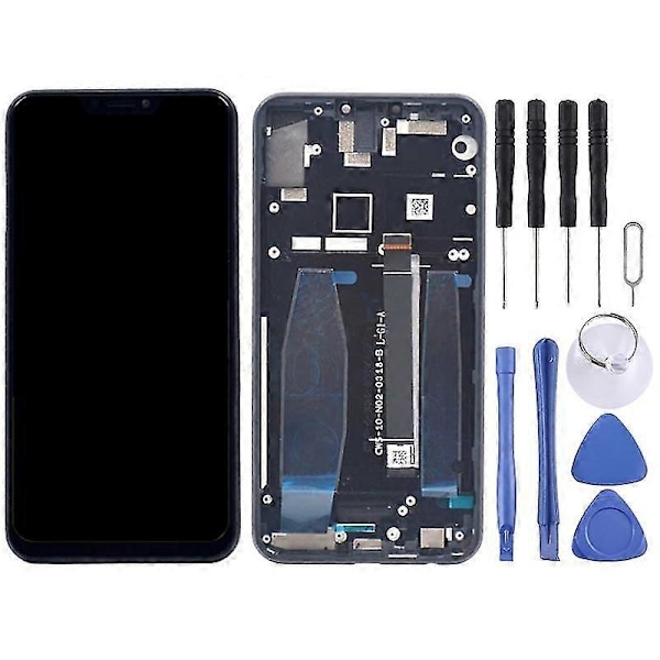 Oem LCD-skærm til Asus Zenfone 5 Ze620kl Digitizer Komplet Samling med Ramme Sort) Boris