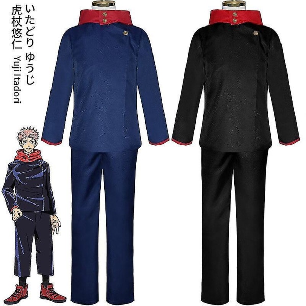 Jujutsu Kaisen Cosplay -asu Jujutsu Kaisen Yuji Itadori Nobara Kugisaki Megumi Fushiguro Ryomen Sukuna Kimono -asu peruukit