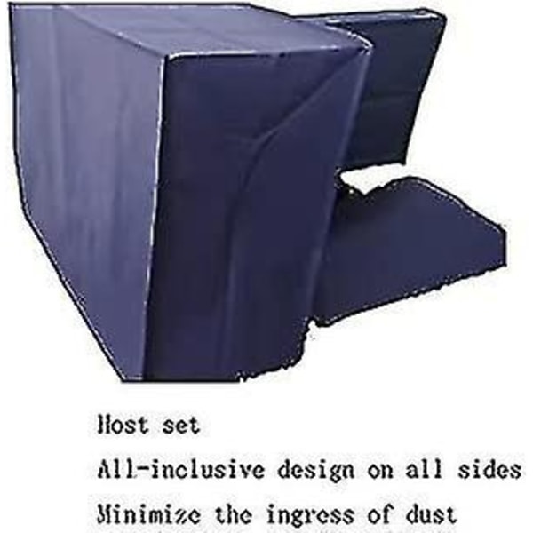 3 Dele Computer Støvbeskyttelse Skærm + Tastatur + Computer Host PC Støvtæt Computer Covers Case Computer Støvbeskyttelse Til Stationær PC CPU Tower Beskyttelse