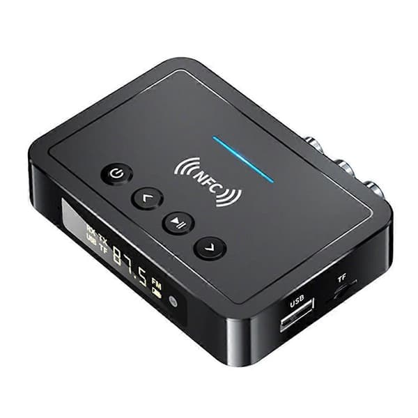 Bluetooth 5.4 Audioadapter Modtager Sender FM 3 I 1