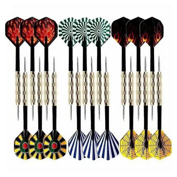 14g wolfram stålspids dartpile 18 stk. sæt til dartskive