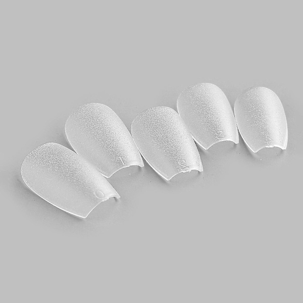 360 st/förpackning Matta Lösnaglar Mandel/Fyrkant/Kista Squoval Lösnagel Press On Gel Nagel Tips 3