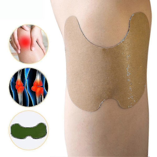 Knæ Varmeplaster Muskel Led Smerte Lindring Plaster Artritisk Inflammation Muskelsmerter Malurt Anti