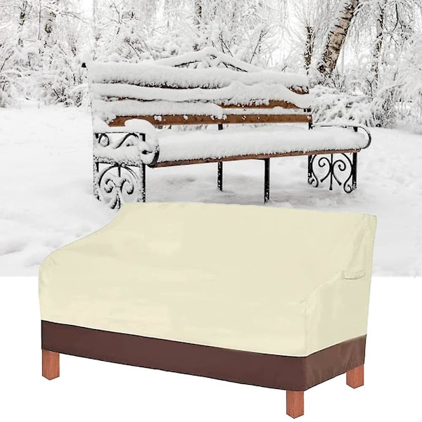 Sofaovertræk til flere personer 420d Oxford-stof Udendørs Terrasse Sofa Bord- og Stoleovertræk Anti 90 Bx 34dx 32 H