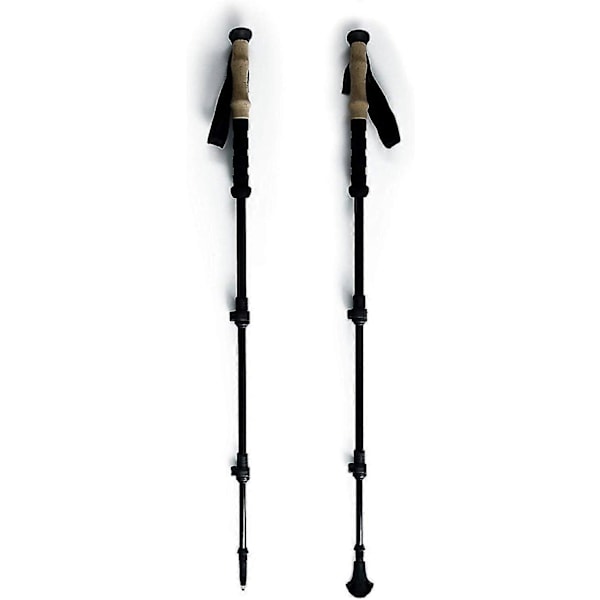 Pakke med 4 meget holdbare gummi-erstatningsspidser (erstatningsfødder/ben/spidser/hætter) til vandrestave - Nordic Walking stave