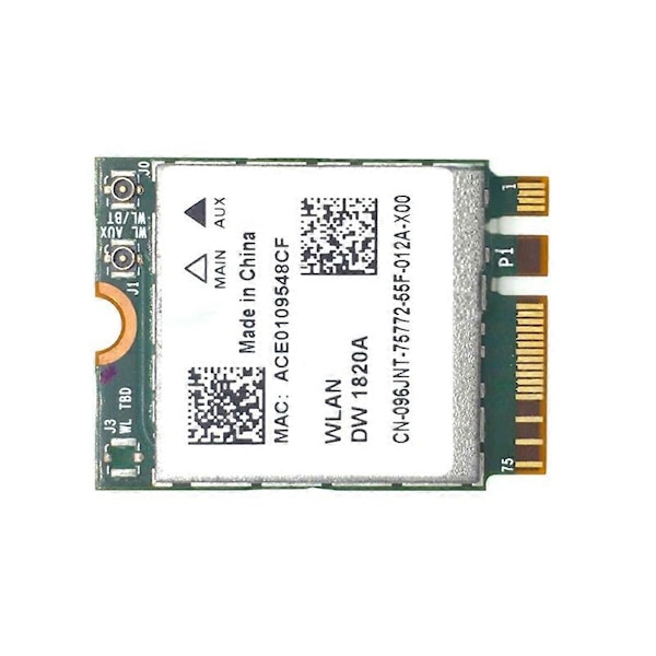 BCM94350ZAE DW1820A 802.11AC 867Mbps BCM94350 M.2 NGFF WiFi Langaton Verkkokortti BT4.1 2.4G/5G