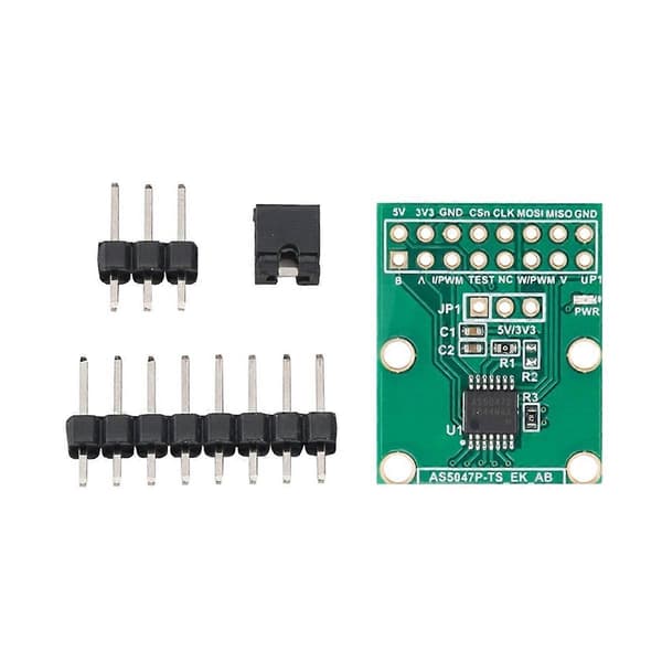 AS5047 Encoder Adapterkort SimpleFOC Doggo Modul Magnetisk Encoder SPI ABI Pulsbreddsmodulering