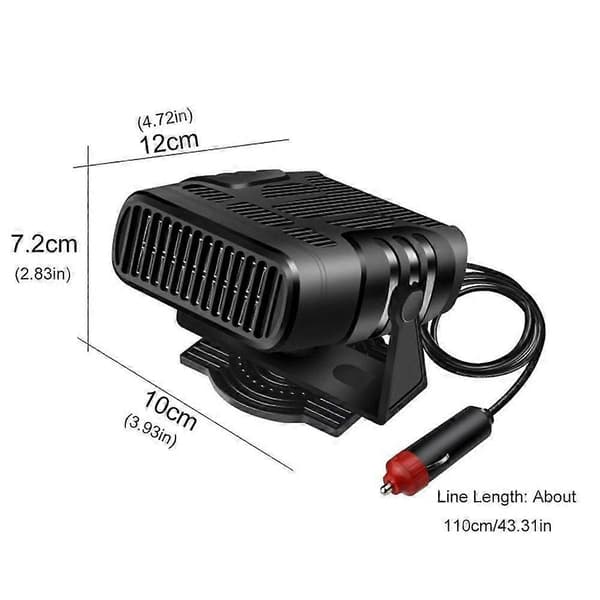 1 kpl sisälämmitin 12v lämmitin 12 voltin lämmityspuhaltimeen 12v lämmitys