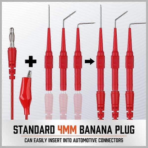22 stk. Back Probe Kit, Back Probe Pin Kit