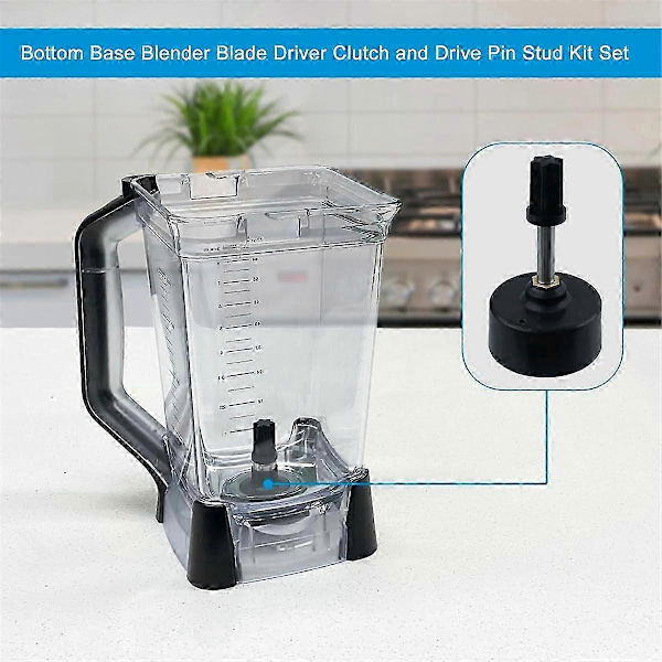 Reservdelar för Blender BL660/66OA Serien 72 Oz (9 Koppar) Kannan, Drivkoppling och Drivstiftssats