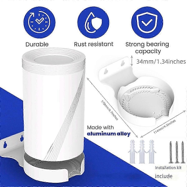 Reitittimen seinäteline, sopii Deco BE63/BE65/BE10000 Mesh Wifi7 -reitittimelle, säästää tilaa, 1 kpl