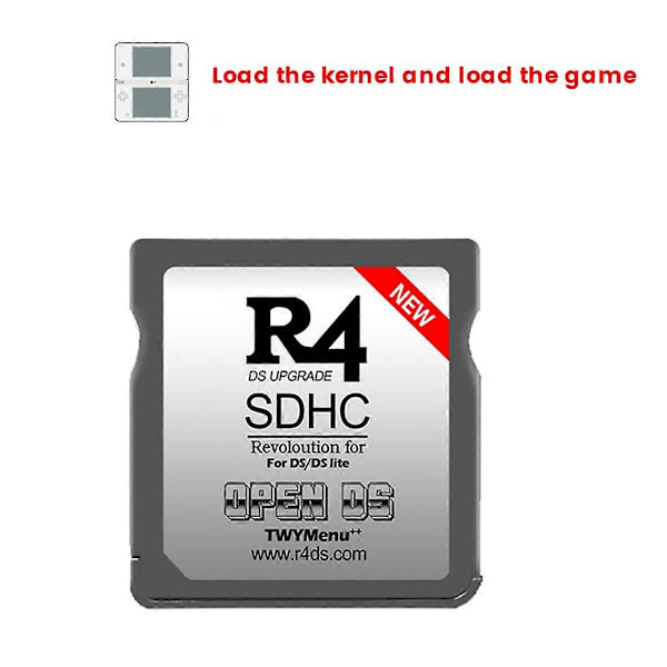 R4 Kort OpenDS TWYMenu++ Dual Core til Lite Flash Kort Spilkort