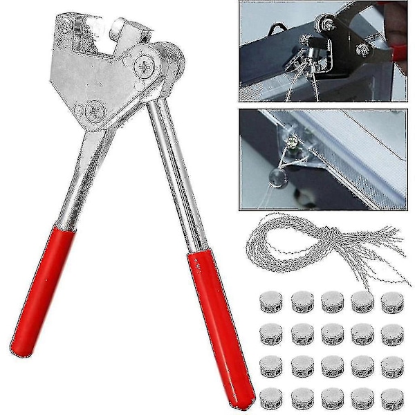Förseglingsplomberingstång Kit Säkerhetsplombering Elektrisk Mätarplombering Diameter 10mm
