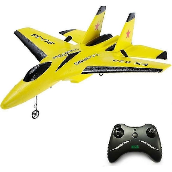 RC-lentokone, 2,4 GHz, 2-kanavainen, kauko-ohjattava, SU-35, EPP-mikrolentokone, sisätiloihin, RTF