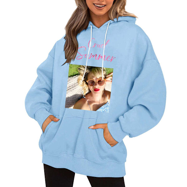 Taylor Swift sanger Taylor Swift periferiudstyr 3D-printet hættetrøje trendy for både mænd og kvinder 6XL
