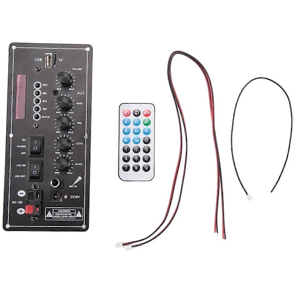 30W-120W Tehovahvistinlevy Audio Bluetooth Amplificador USB Dac FM Radio TF-soitin Subwoofer DI