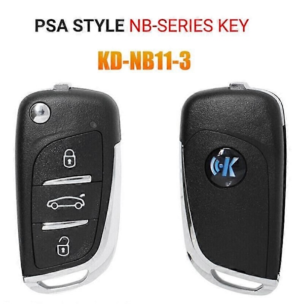 KEYDIY NB11 Fjernbetjening Bilnøgle Universal 3 Knapper til Style for KD900/-X2 MINI/ -MAX Programmer