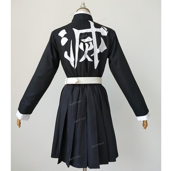Tsuyuri Kanao -asu aikuisille ja lapsille, Anime Demon Slayer Kimetsu No Yaiba Tsuyuri Kanao Cosplay -asu, naisten uniformu, kimono, haori L