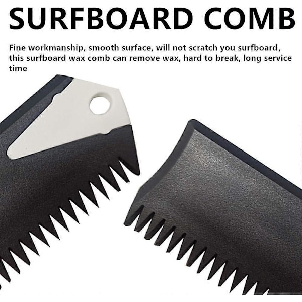 Surfebrettkam Surfebrettvoks Finnevoks Kam for Longboard Voksrenser Verktøy Tilbehør