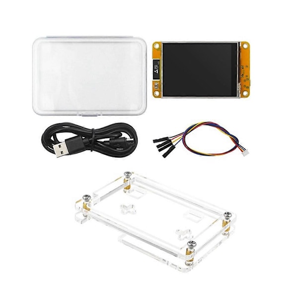 ESP32 Kehityskortti Kotelolla, 2.8 Tuuman Kosketusnäyttö LVGL WIFI Bluetooth 240x320 LCD-näyttö
