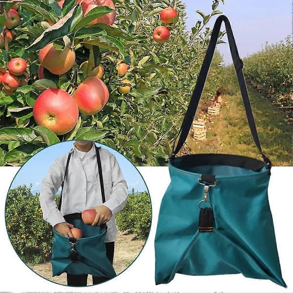 Fruktplukkepose Vanntett Oxford Klut Forklepose H4F7 gray