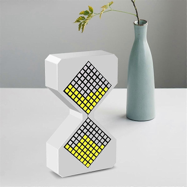 LED Elektronisk Timglas Toalett Timglas DIY Digital Sand A