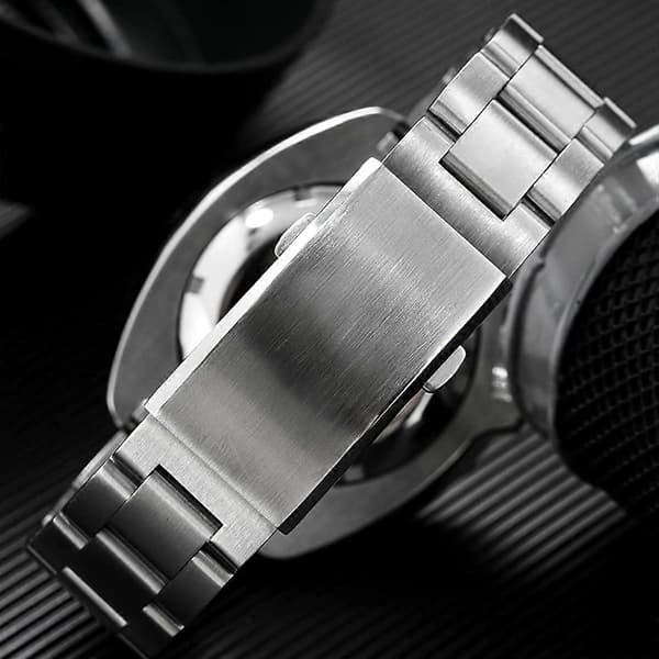 Urspänne Fällbar Säkerhetsklämma Ersättning Rostfritt Stål Armbandsspänne, 20Mm