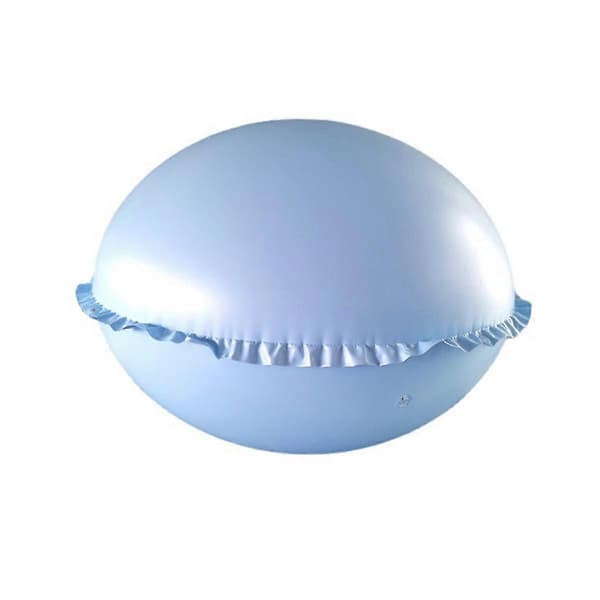 2-pack 4 x 4 fot Poolkuddar för ovanmarkspool, 0,3 mm tjock Poolskydd Luftkudde, Ovanmarkspool P